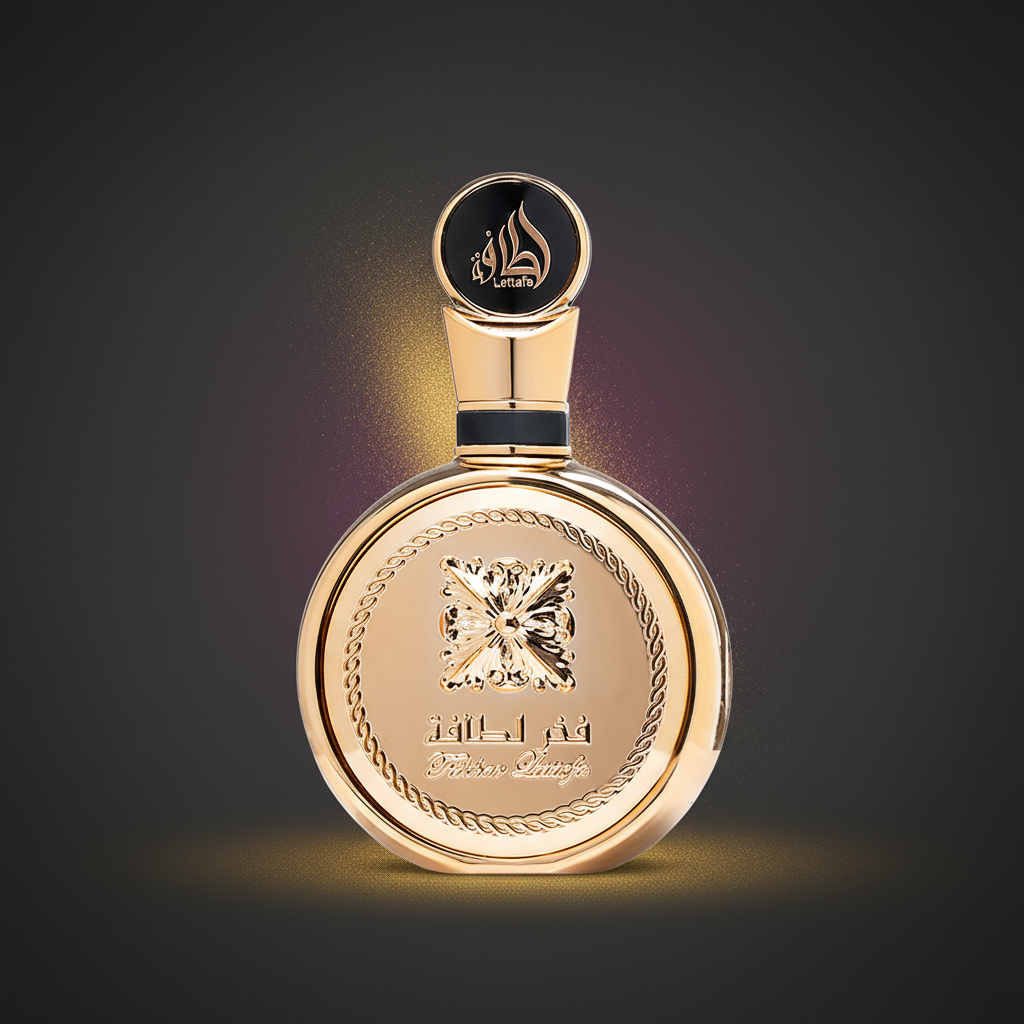 Lattafa Fahkar Gold Xtrait EDP 3.4 Fl OZ