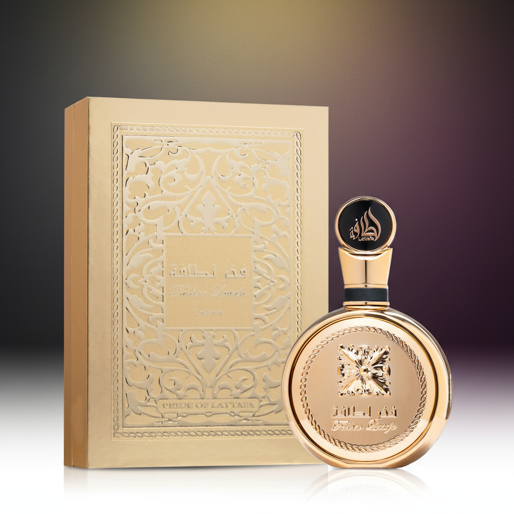 Lattafa Fahkar Gold Xtrait EDP 3.4 Fl OZ